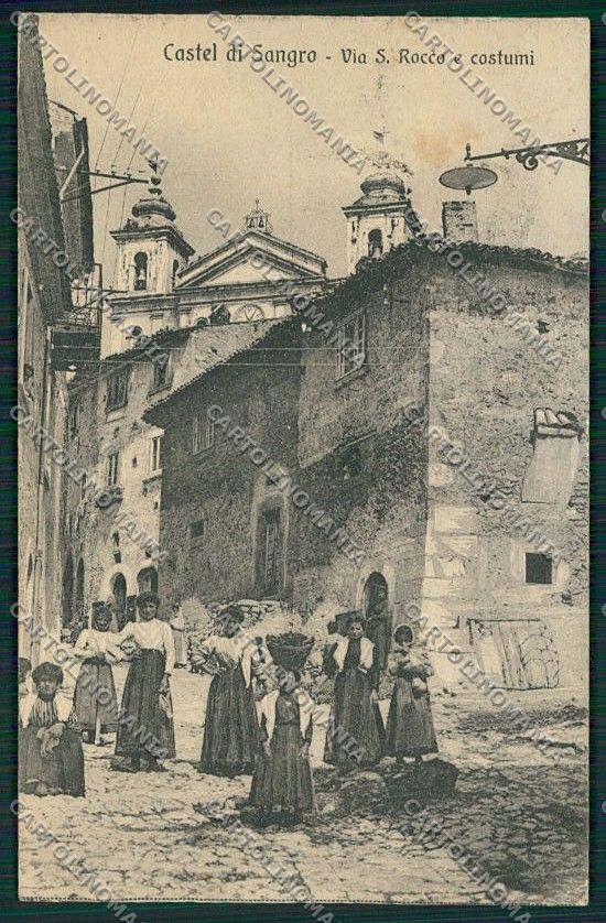 L'Aquila Castel di Sangro cartolina EE4906 – fronte