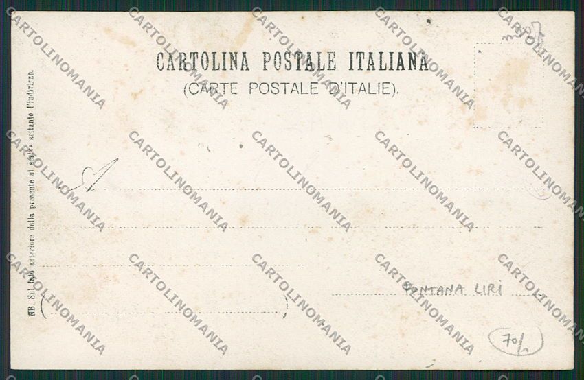 Frosinone Fontana Liri Foto cartolina EE4929 – retro