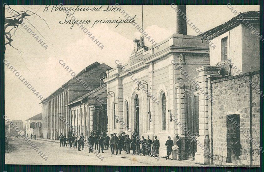Frosinone Polverificio Fontana Liri cartolina EE4932 – fronte