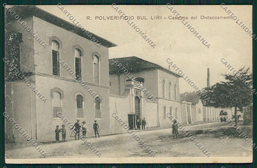 Frosinone Polverificio Fontana Liri cartolina EE4933 – fronte