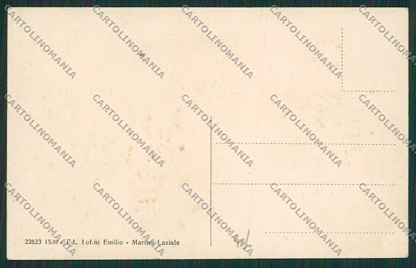 Roma Marino cartolina EE4943 – retro