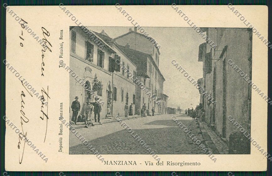 Roma Manziana cartolina EE4950 – fronte