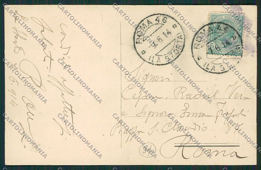 Roma La Storta cartolina EE4961 – retro