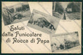 Roma Rocca di Papa Saluti da Funicolare cartolina EE4967 – fronte
