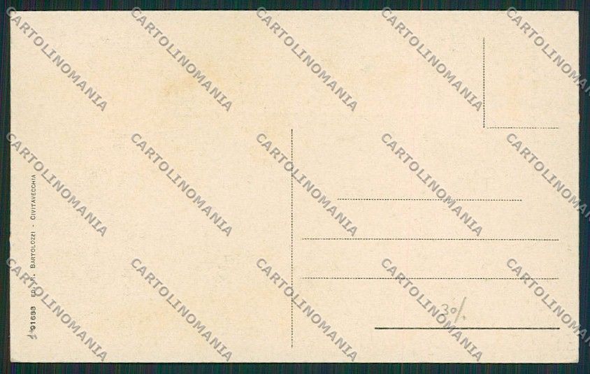 Roma Civitavecchia cartolina EE4974 – retro