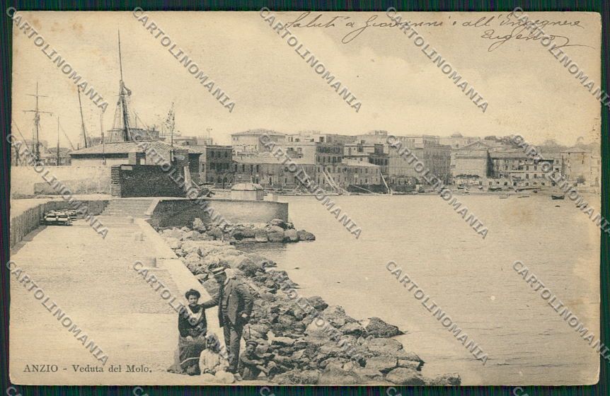 Roma Anzio cartolina EE4989 – fronte