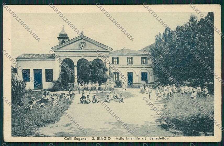 Padova San Biagio Asilo San Benedetto cartolina EE5011 – fronte