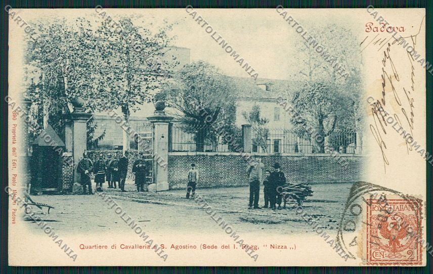 Padova Città Cavalleria cartolina EE5018 – fronte