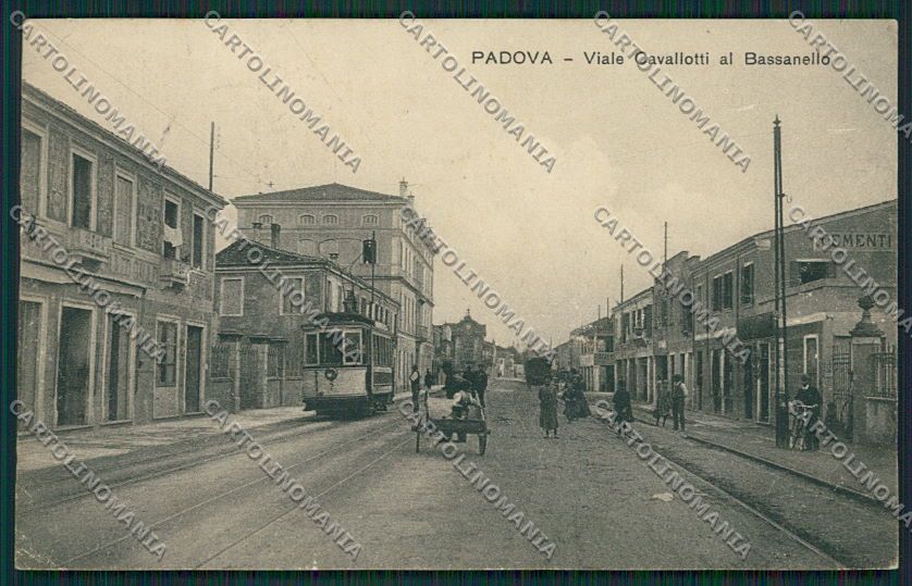 Padova Città Viale Cavallotti Tram FORO cartolina EE5020 – fronte