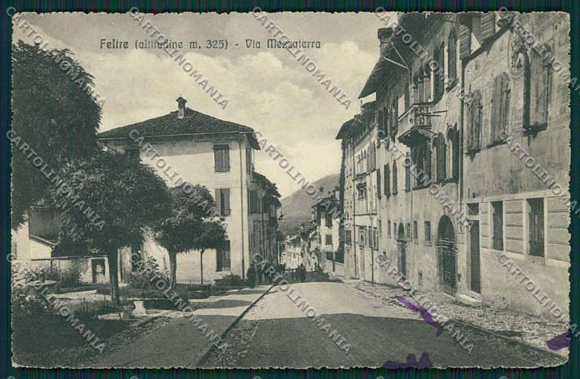 Belluno Feltre cartolina EE5032 – fronte