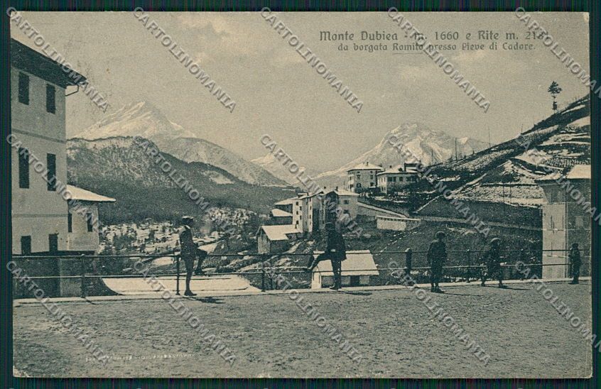 Belluno Pieve di Cadore cartolina EE5047 – fronte