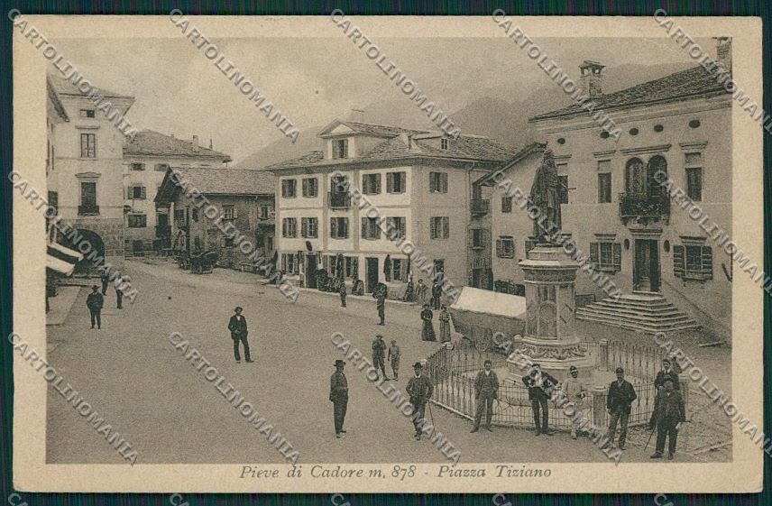 Belluno Pieve di Cadore cartolina EE5048 – fronte