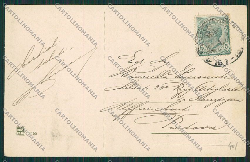Venezia Chioggia cartolina EE5075 – retro