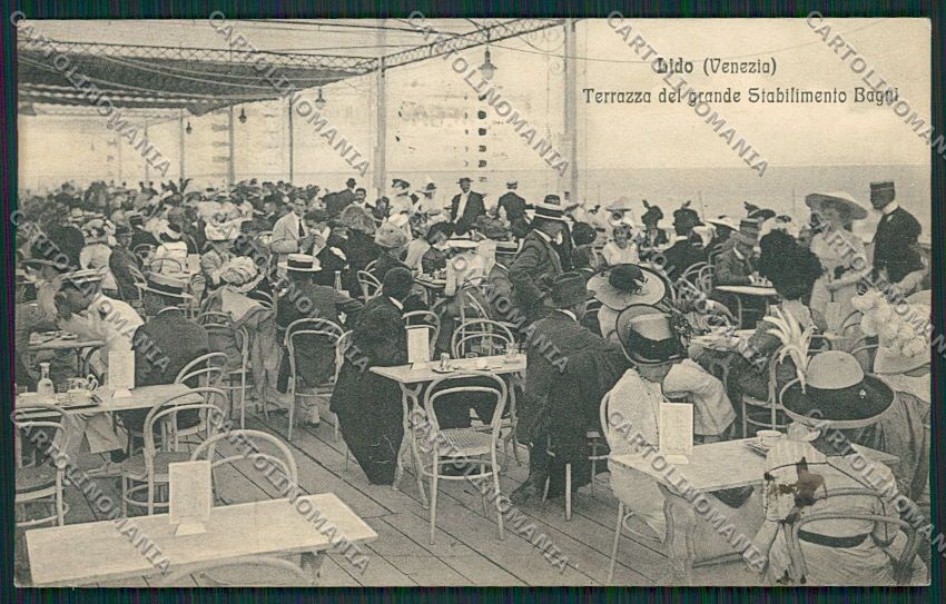 Venezia Lido cartolina EE5093 – fronte