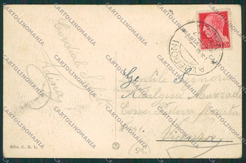 Venezia Lido cartolina EE5097 – retro