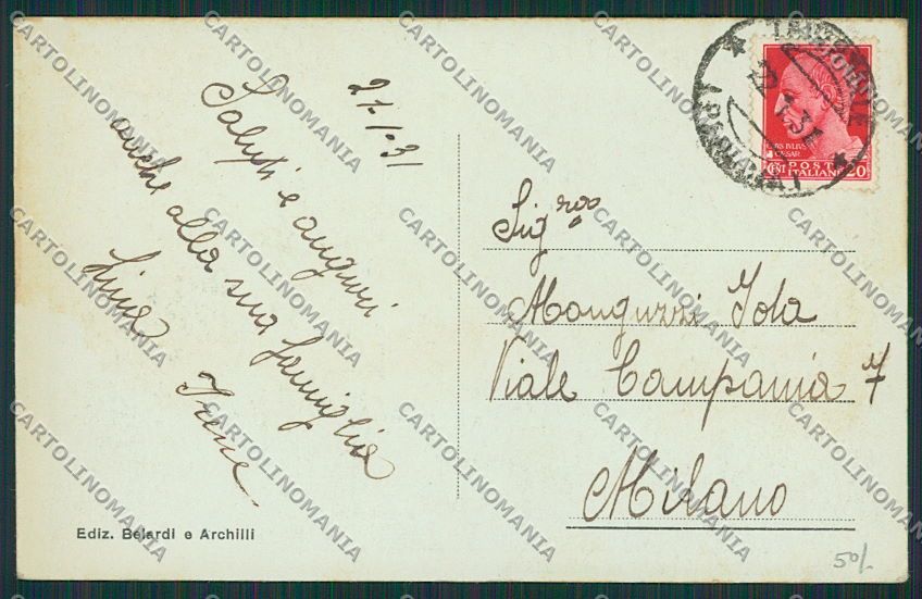Perugia Tavernelle cartolina EE5109 – retro