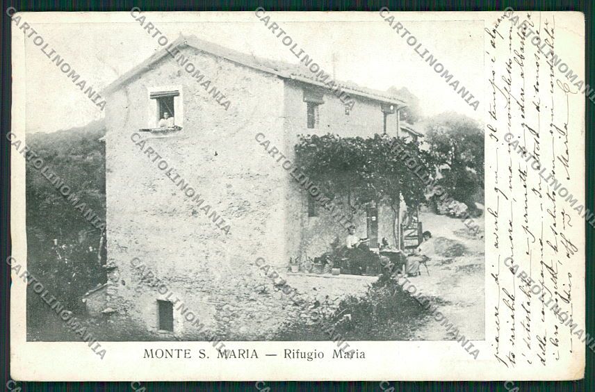 Perugia Monte Santa Maria cartolina EE5112 – fronte