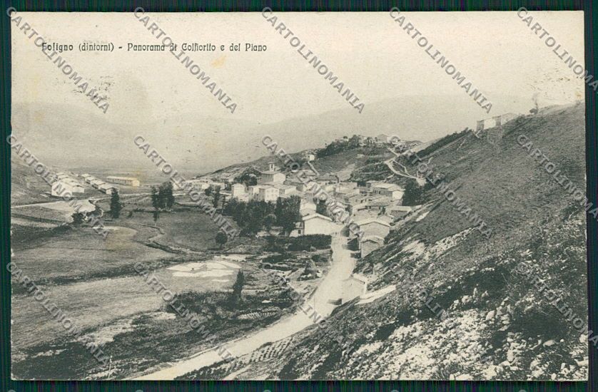 Perugia Foligno Colfiorito cartolina EE5116 – fronte