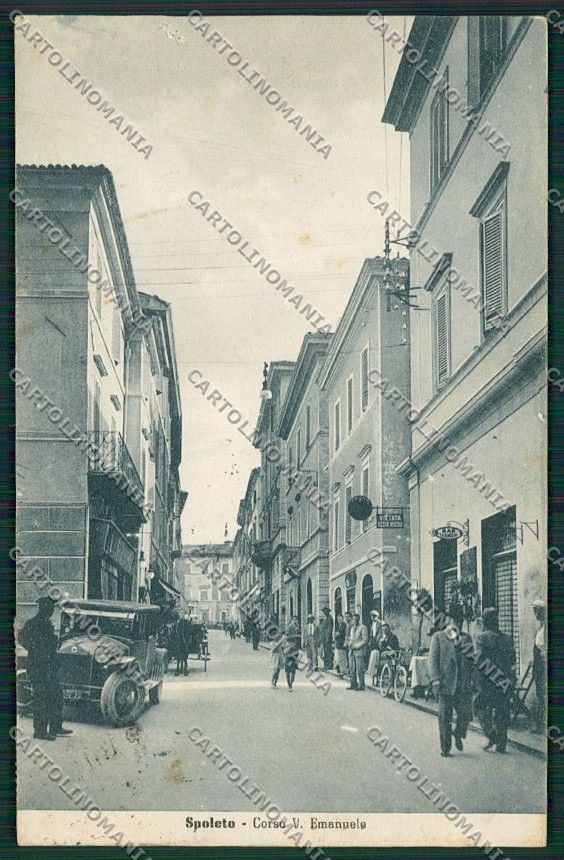 Terni Spoleto cartolina EE5123 – fronte