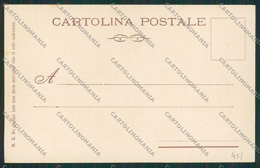 Perugia Foligno cartolina EE5128 – retro