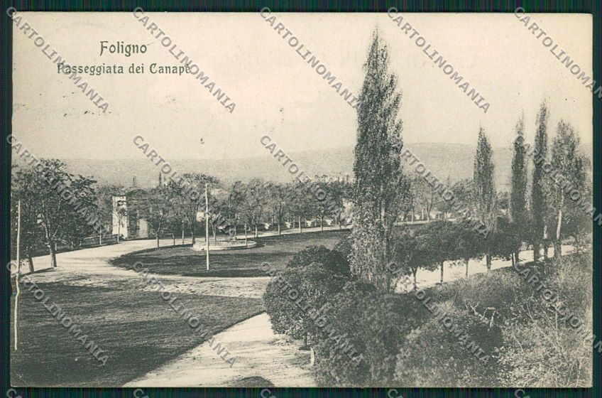 Perugia Foligno cartolina EE5137 – fronte