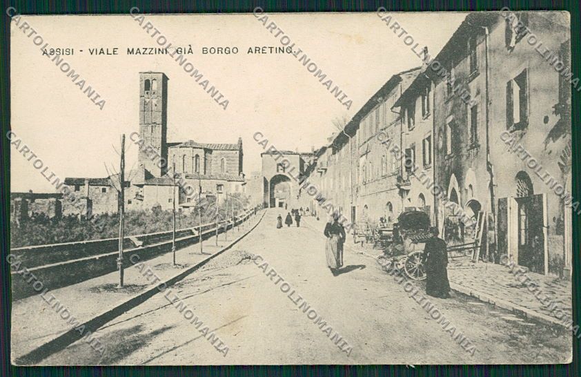 Perugia Assisi Viale Mazzini cartolina EE5148 – fronte