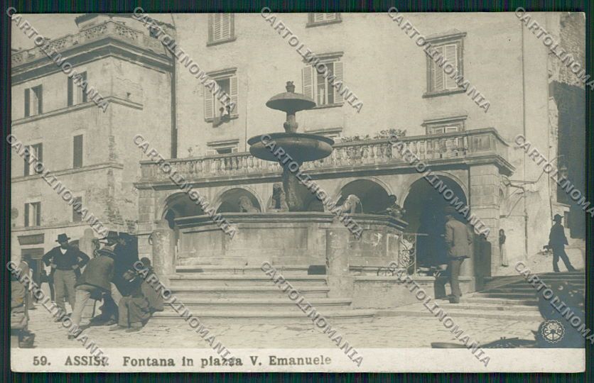 Perugia Assisi NPG Foto cartolina EE5152 – fronte