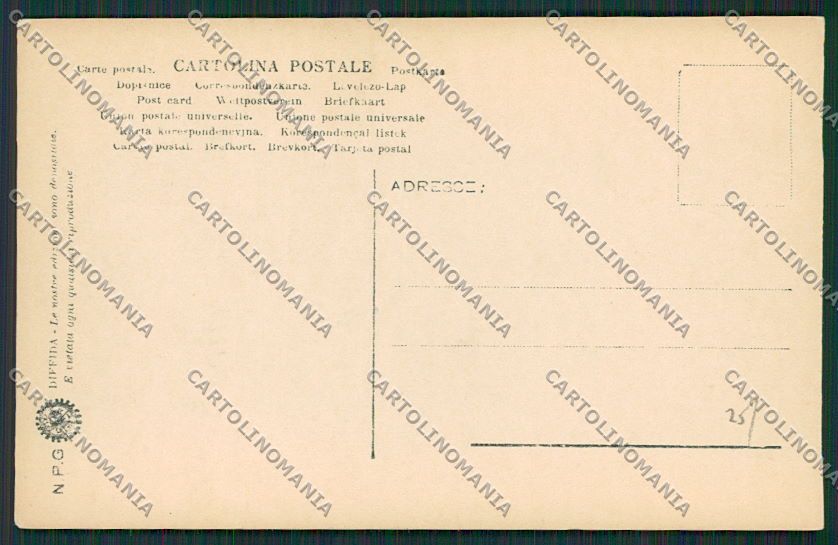 Perugia Città NPG Foto cartolina EE5155 – retro