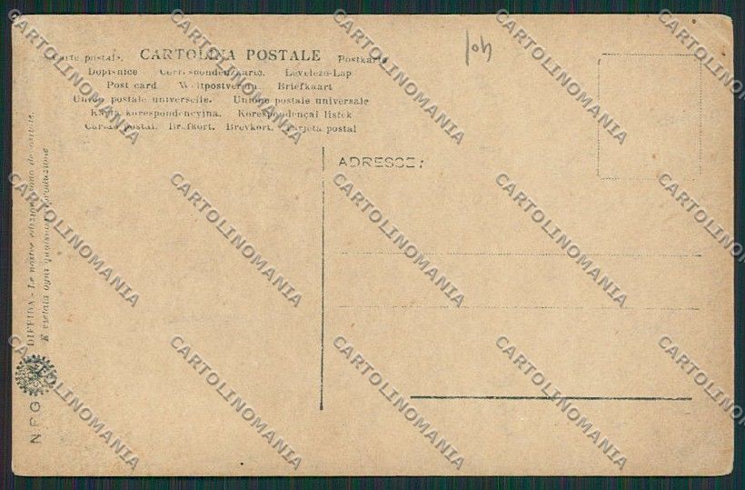 Perugia Città NPG Foto cartolina EE5159 – retro