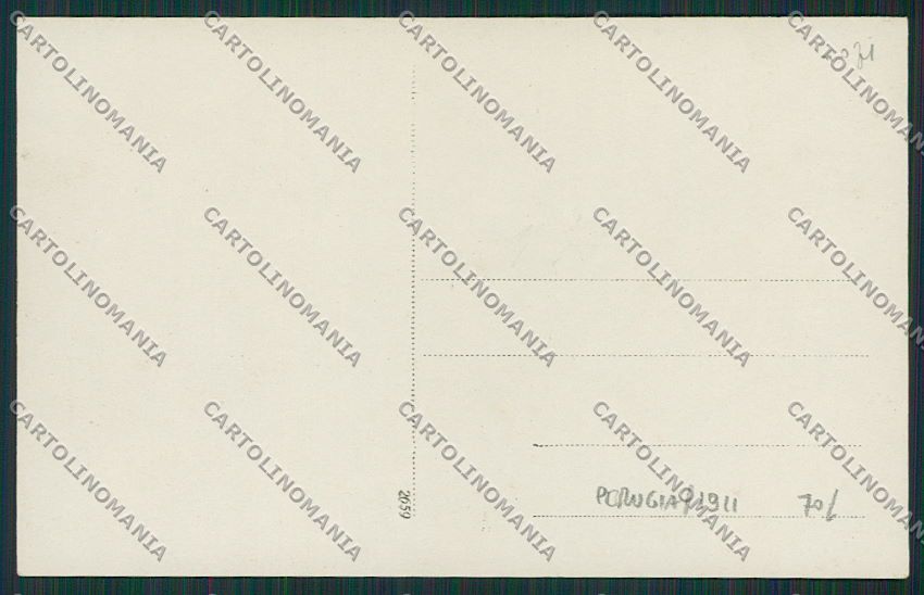 Perugia Città Cacciatori delle Alpi Vittoria San Fermo Foto cartolina EE5162 – retro