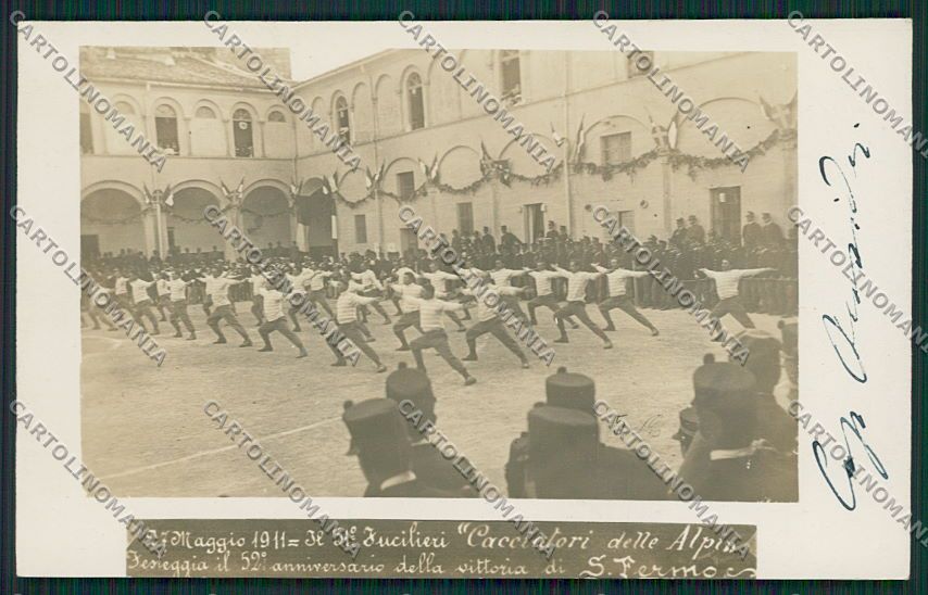 Perugia Città Cacciatori delle Alpi Vittoria San Fermo Foto cartolina EE5163 – fronte