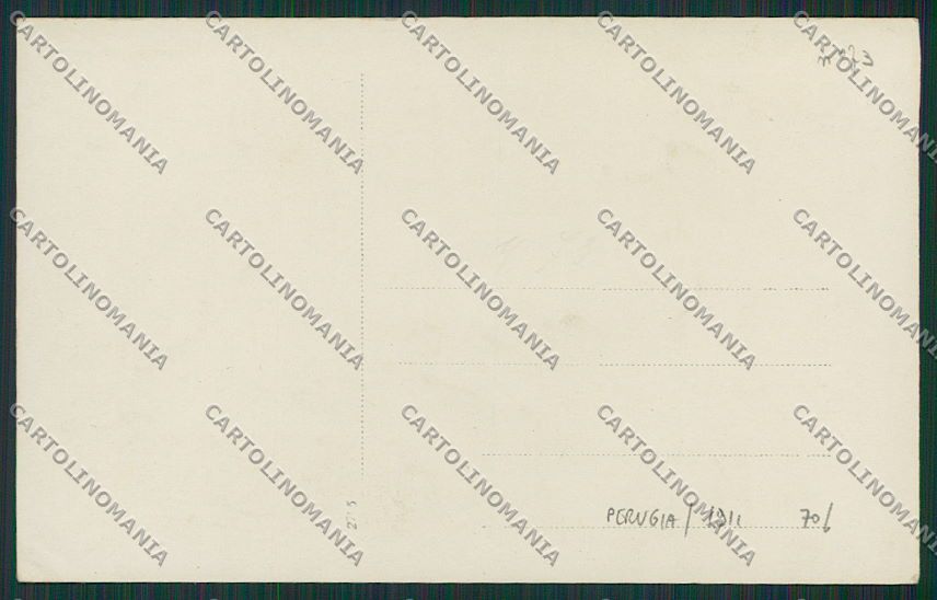 Perugia Città Cacciatori delle Alpi Vittoria San Fermo Foto cartolina EE5165 – retro