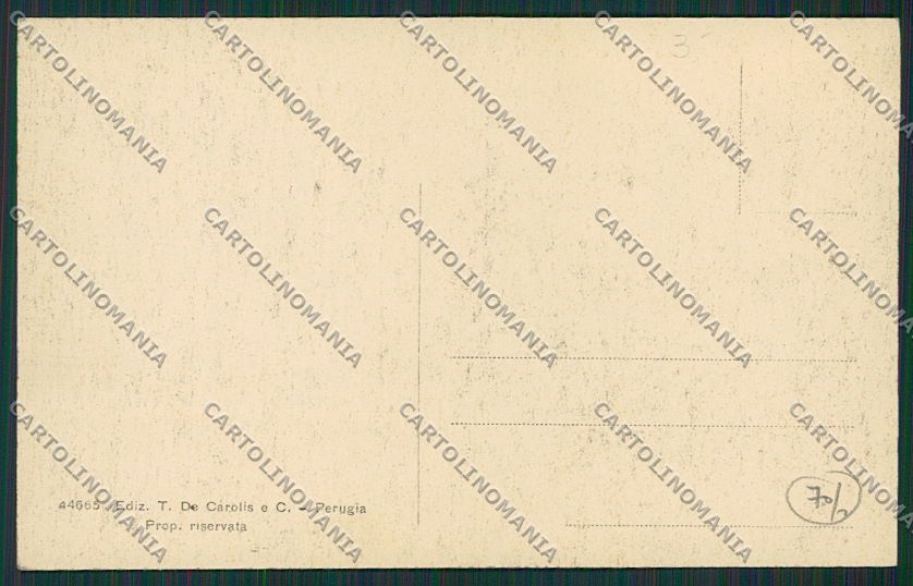 Perugia Città Tram cartolina EE5169 – retro