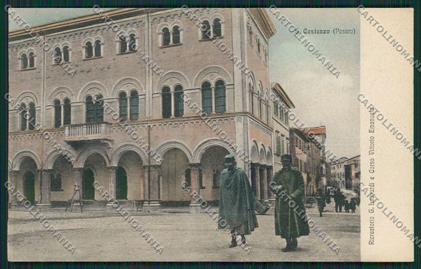 Pesaro San Costanzo cartolina EE5182 – fronte