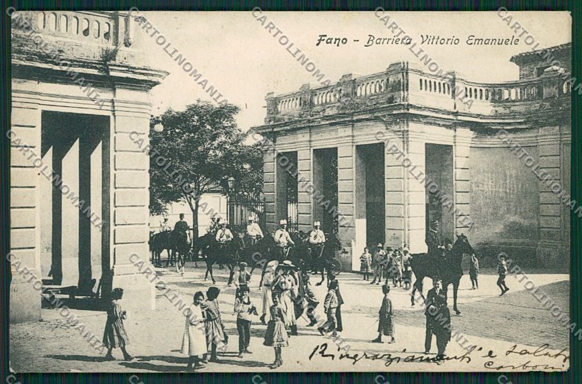 Pesaro Fano cartolina EE5195 – fronte