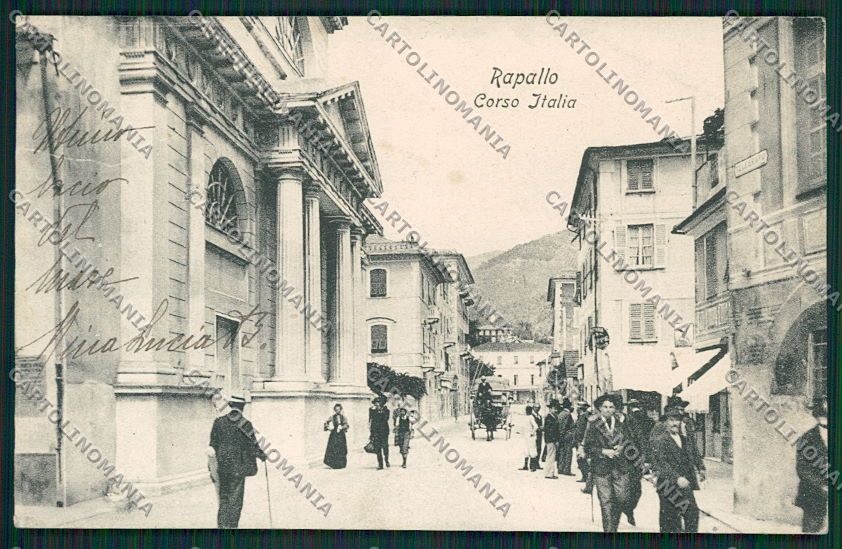 Genova Rapallo cartolina EE5260 – fronte