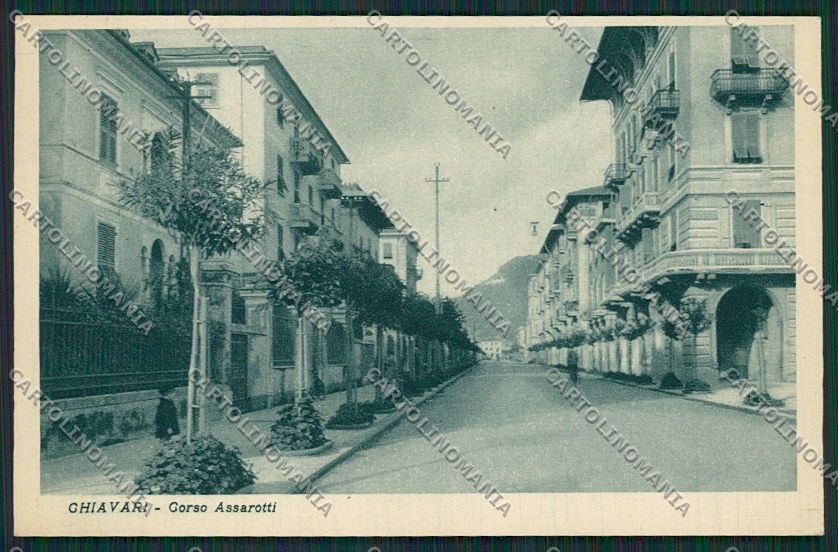 Genova Chiavari cartolina EE5274 – fronte
