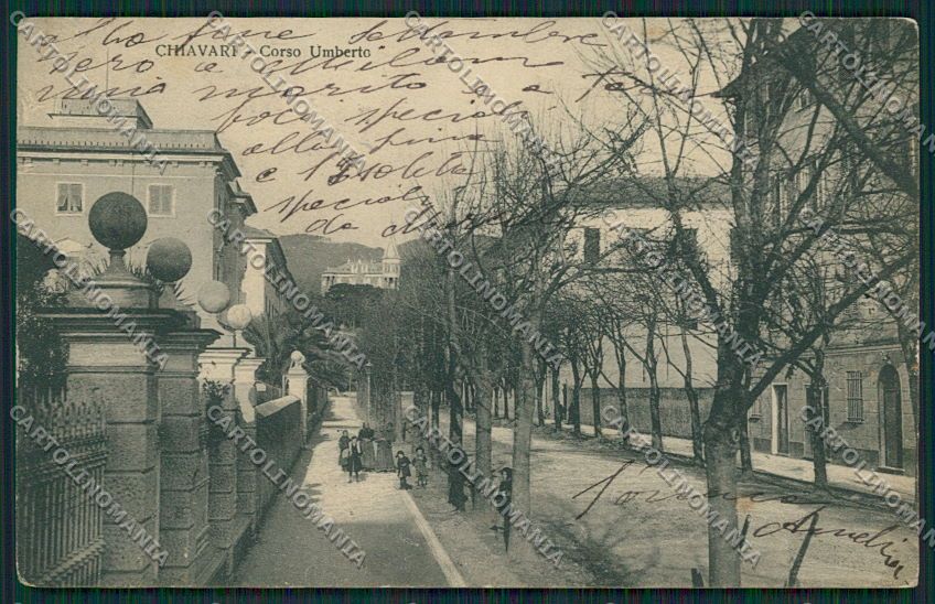 Genova Chiavari STRAPPINO cartolina EE5275 – fronte