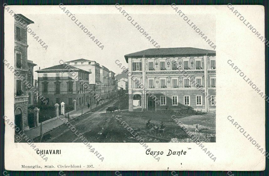 Genova Chiavari cartolina EE5278 – fronte