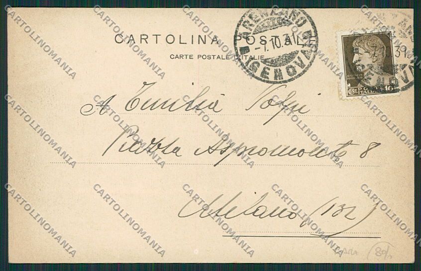 Genova Arenzano cartolina EE5281 – retro