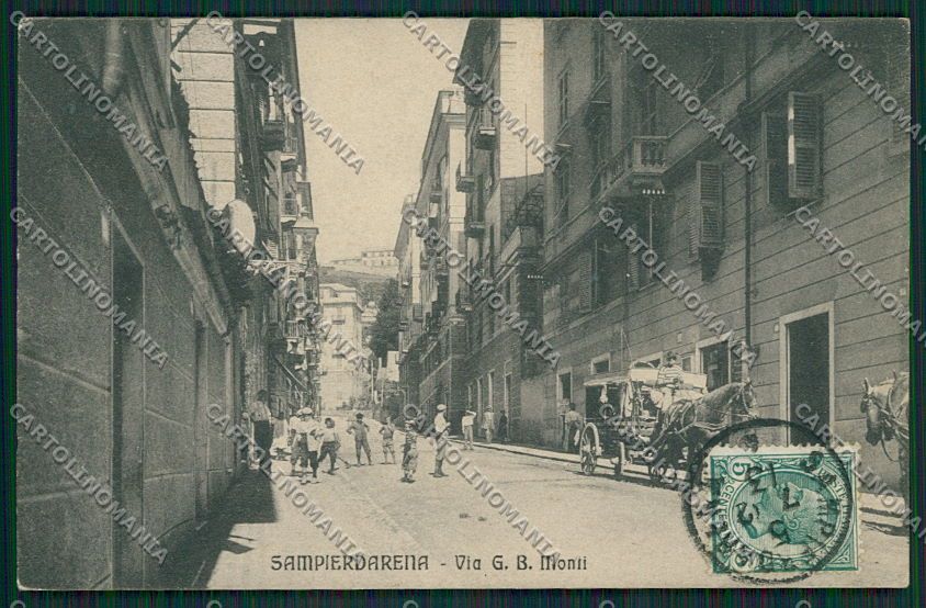 Genova Sampierdarena cartolina EE5291 – fronte