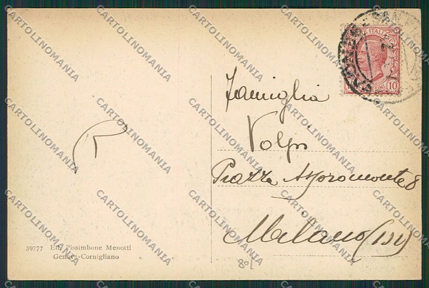 Genova Sampierdarena cartolina EE5292 – retro