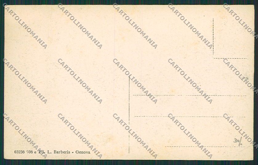 Genova Nervi Tram cartolina EE5305 – retro