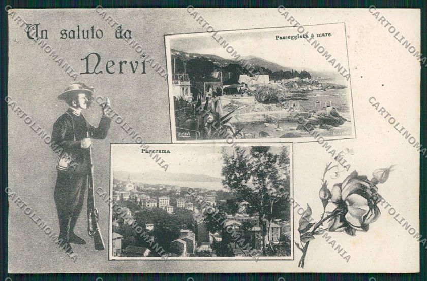 Genova Nervi Saluti da cartolina EE5306 – fronte