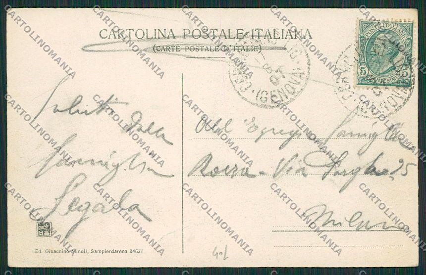 Genova Cornigliano cartolina EE5322 – retro