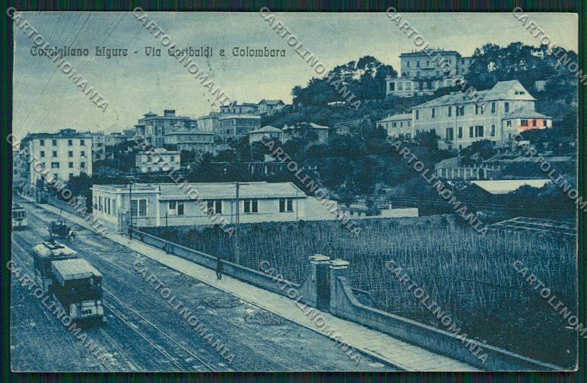 Genova Cornigliano Tram cartolina EE5336 – fronte