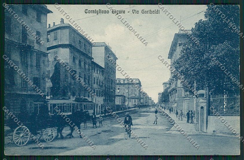 Genova Cornigliano Tram cartolina EE5339 – fronte