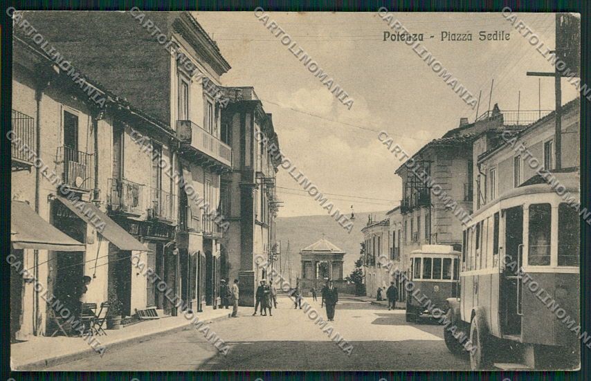 Potenza Città Filovia cartolina EE5350 – fronte