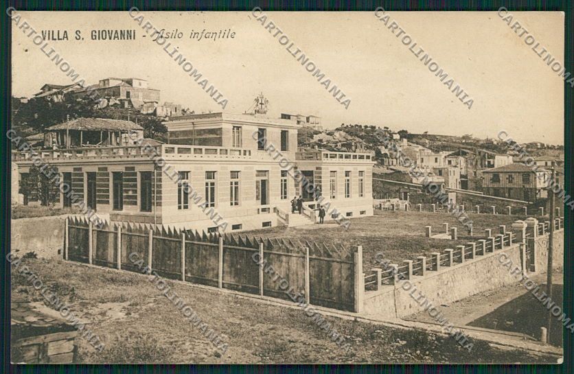 Reggio Calabria Villa San Giovanni Asilo cartolina EE5357 – fronte