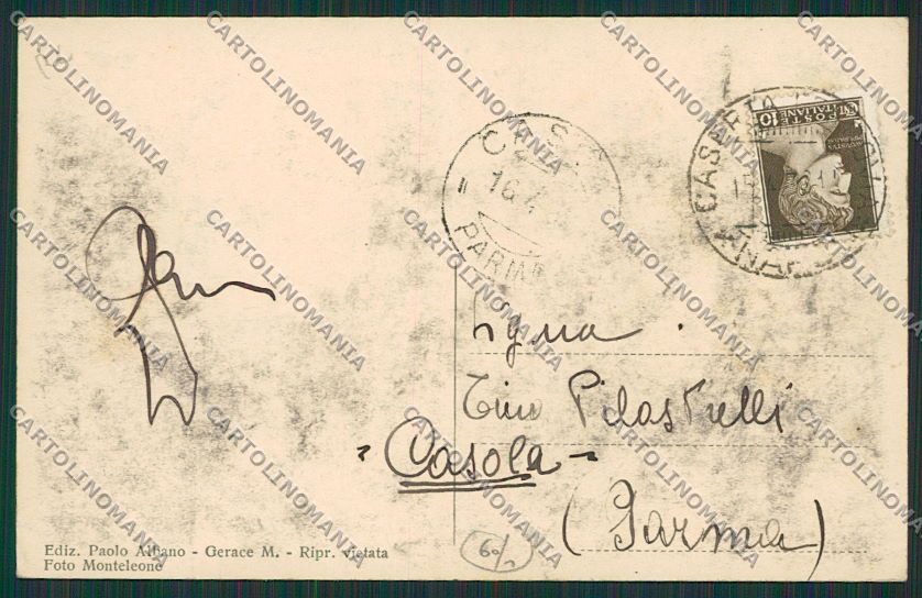 Reggio Calabria Gerace Marina cartolina EE5359 – retro